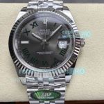 ARF Super Clone Rolex Datejust II 41mm Swiss 3235 Wimbledon Jubilee Watch 